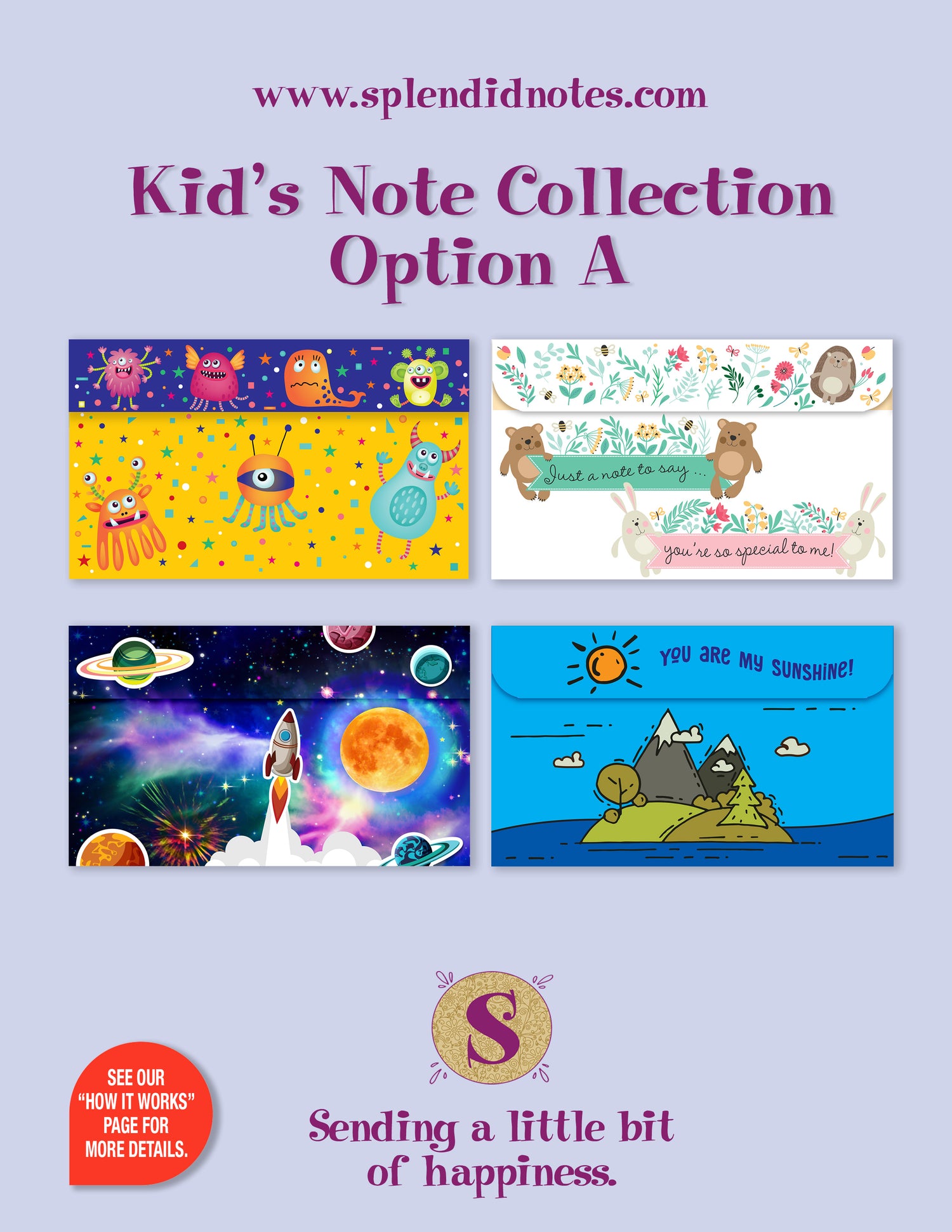 Kid's Note Collection: Option A