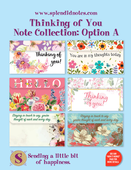 Thinking of You Note Collection-Option A