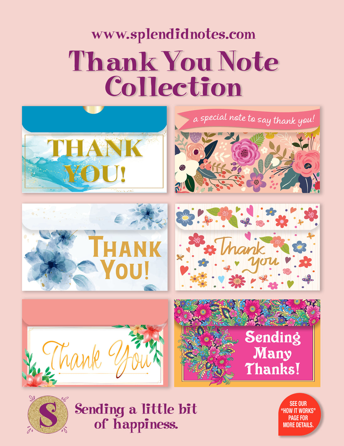 Thank You Note Collection – Splendid Notes.com